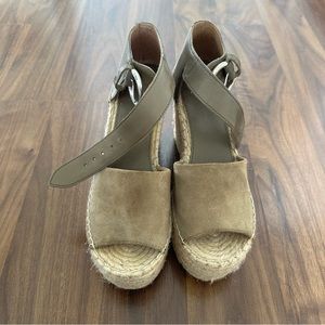 Marc Fisher Alida Espadrille Platform Wedge (Women)